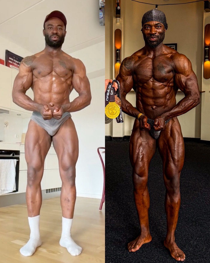 Kwabena: before and after transformation with Strategic Gains